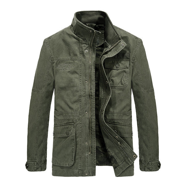 Jas Heren - Functioneel Field Jack met Meerdere Zakken | Casual