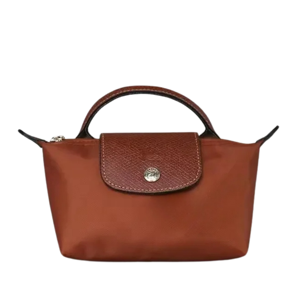 Tas Dames - Compacte Mini Handtas met Flap en Zilver Detail | Casual