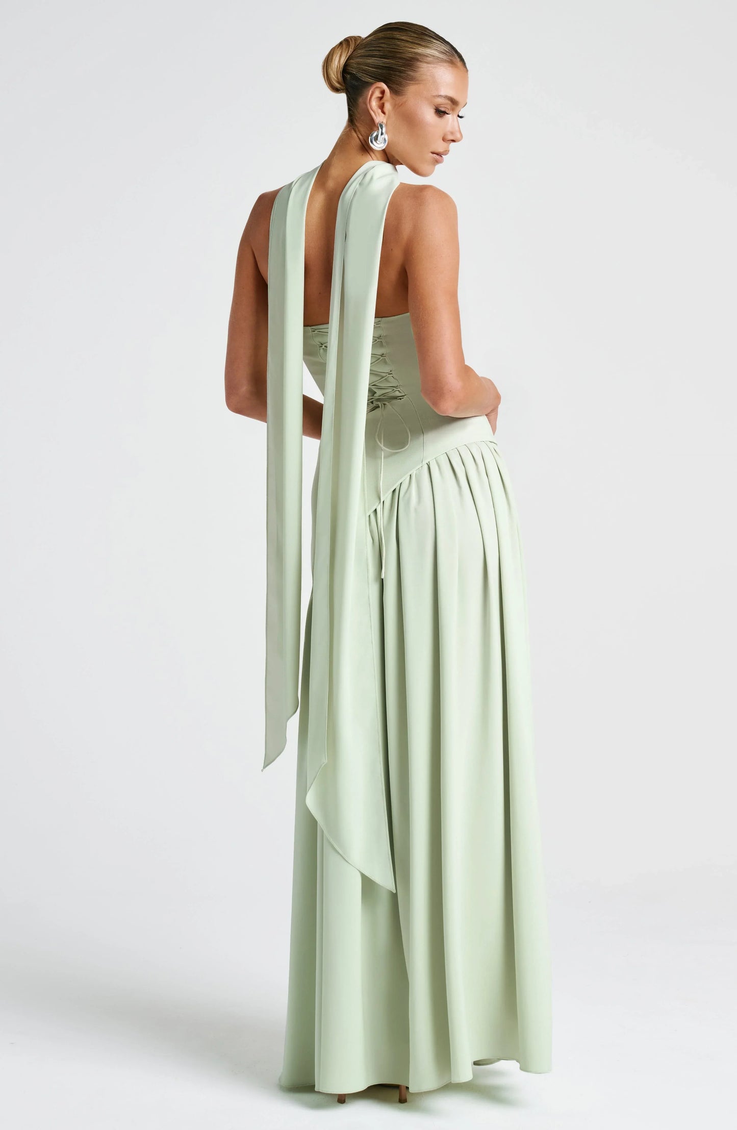Vera - Chique Bruiloft Gastenjurk Dames met Strapless Lijfje en Hoge Split