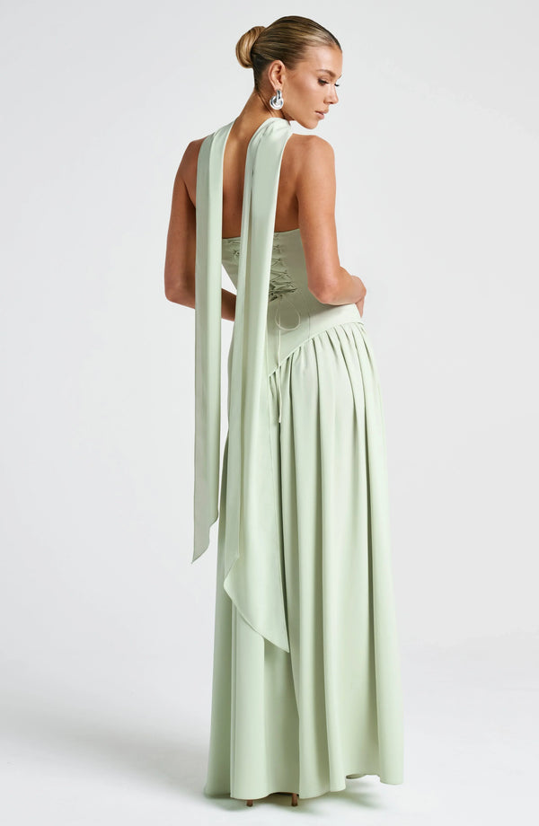Vera - Chique Bruiloft Gastenjurk Dames met Strapless Lijfje en Hoge Split