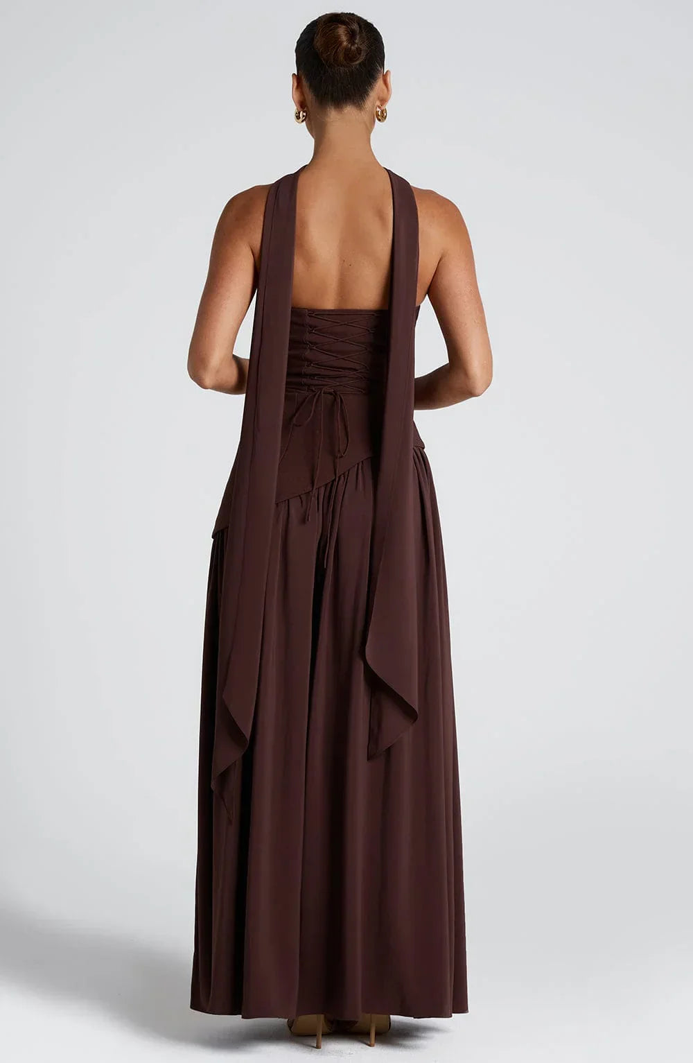 Vera - Chique Bruiloft Gastenjurk Dames met Strapless Lijfje en Hoge Split