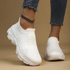 Sneakers Dames - Chunky Sock Instapper met Glitter Detail