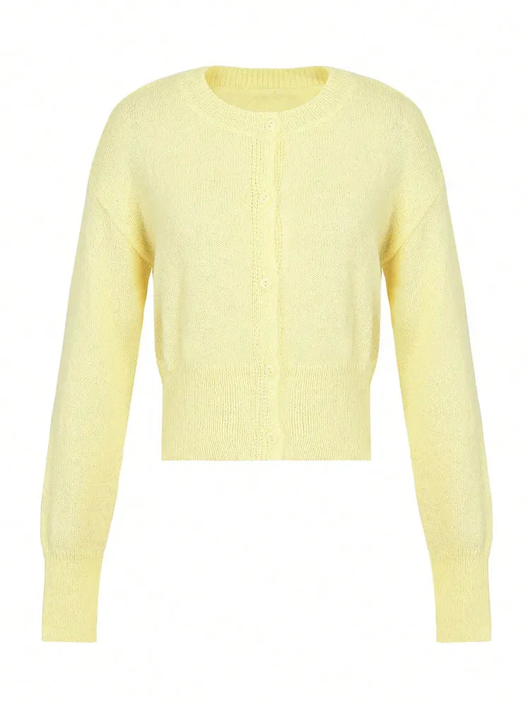 Yara - Dames Vest Gebreid voor de Herfst met Open Voorkant en Ruime Pasvorm