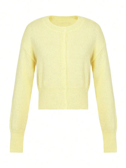 Yara - Dames Vest Gebreid voor de Herfst met Open Voorkant en Ruime Pasvorm