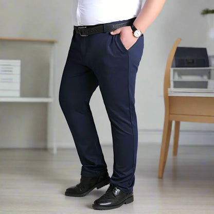 Pantalon Heren - Rechte Pijp met Elastische Taille | Regular Fit
