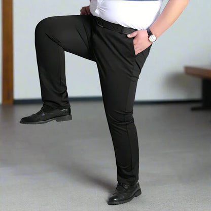 Pantalon Heren - Rechte Pijp met Elastische Taille | Regular Fit