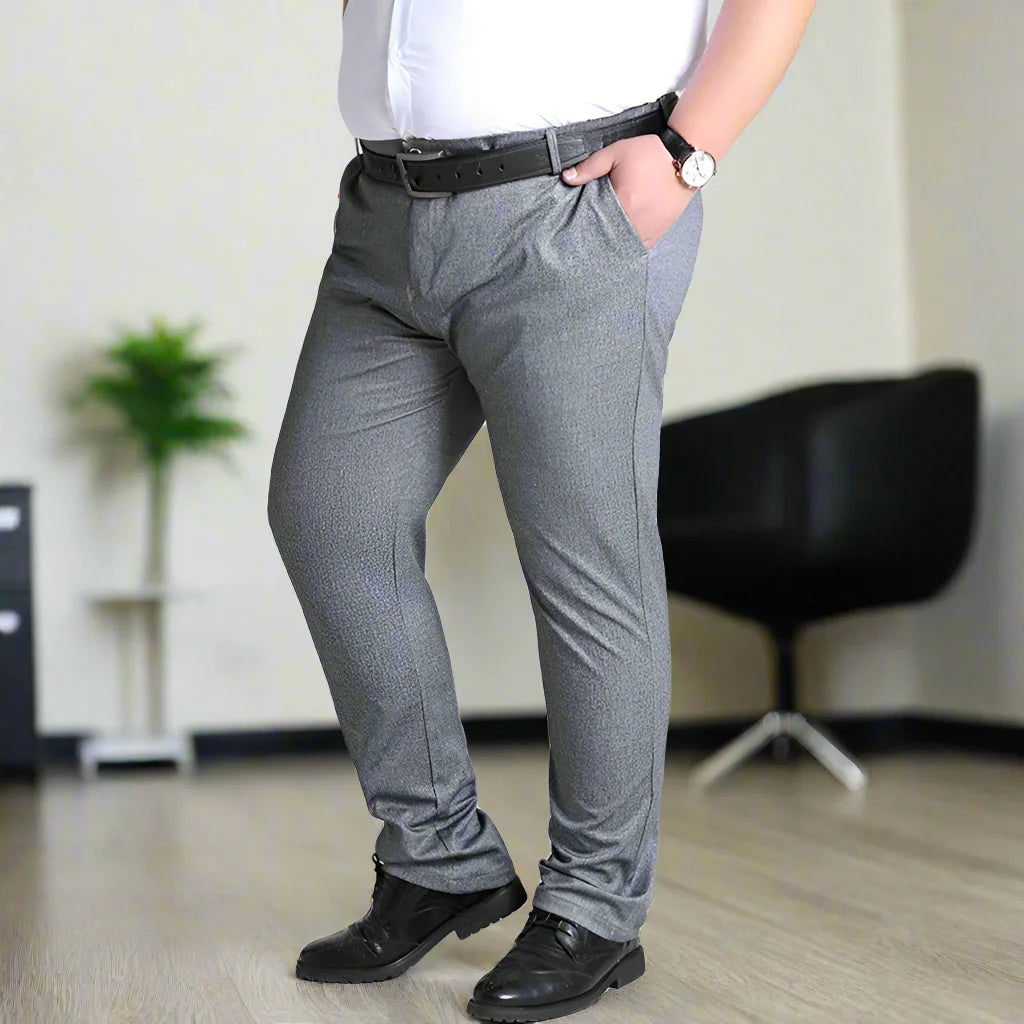 Pantalon Heren - Rechte Pijp met Elastische Taille | Regular Fit
