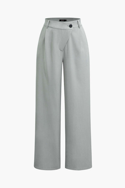 Pantalon Dames - Wijde Pijp met Hoge Taille | Elegant
