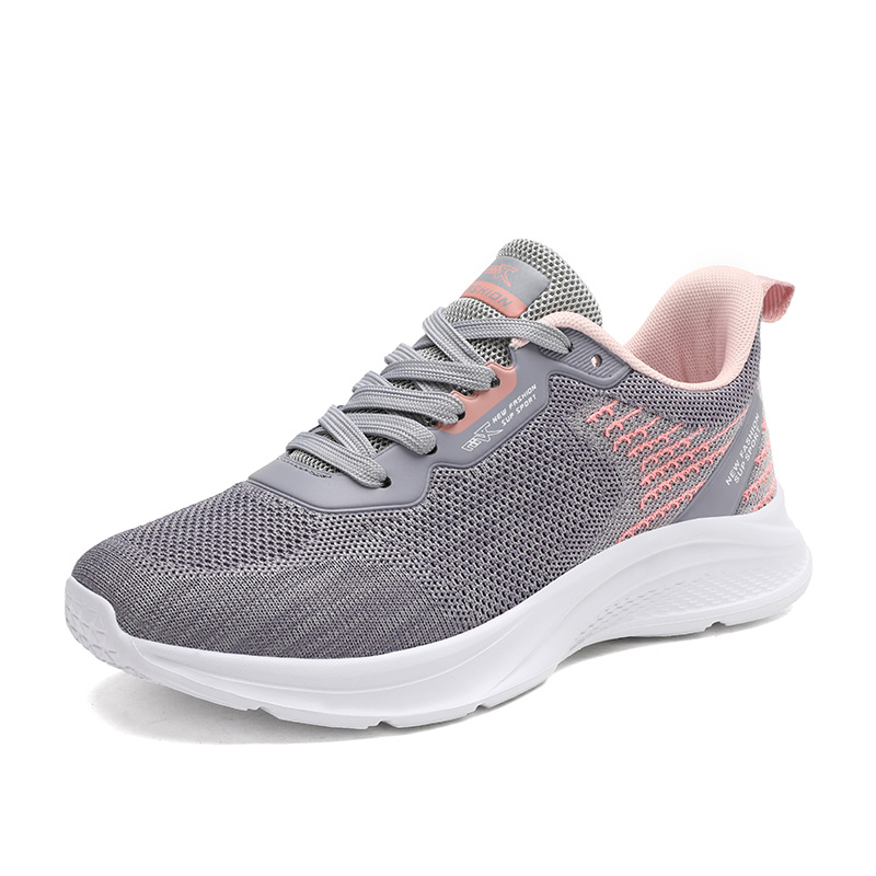 Sneakers Dames - Lichte Hardloopstijl met Veters | Sportief