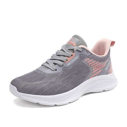 Sneakers Dames - Lichte Hardloopstijl met Veters | Sportief