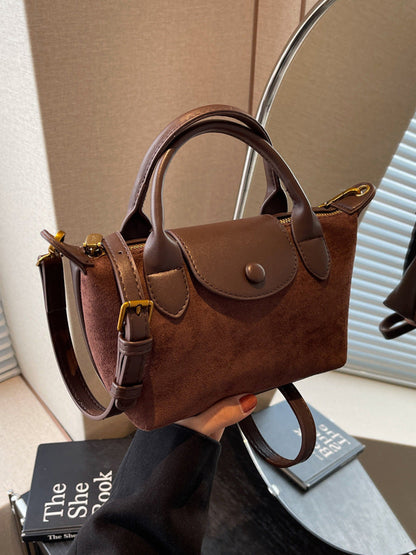 Tas Dames - Mini Model met Voorvakje en Verstelbare Schouderriem | Casual