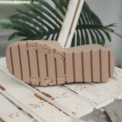 Muiltjes Dames - Sleehak Slipper met Gesp | Zomer