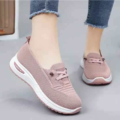 Sneakers Dames - Lichte Instapper met Luchtige Zool | Casual