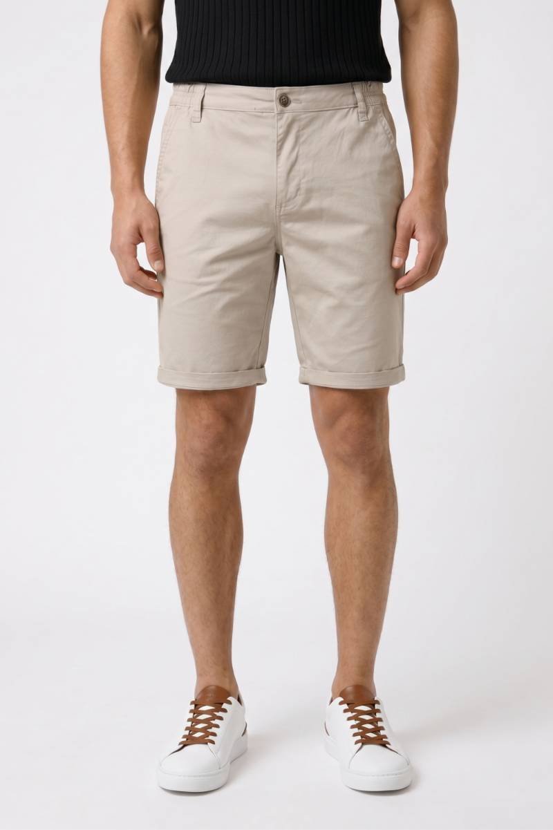 Korte Broek Heren - Casual | Bermuda Stijl — Beige