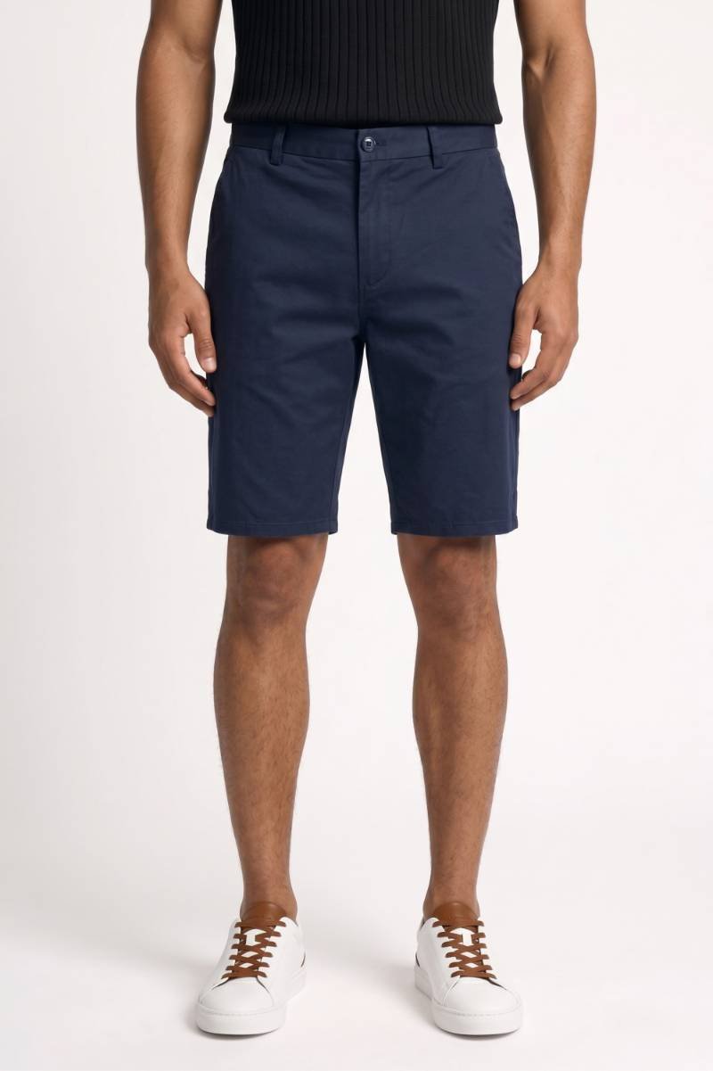 Korte Broek Heren - Klassiek | Getailleerde Pasvorm — Navy