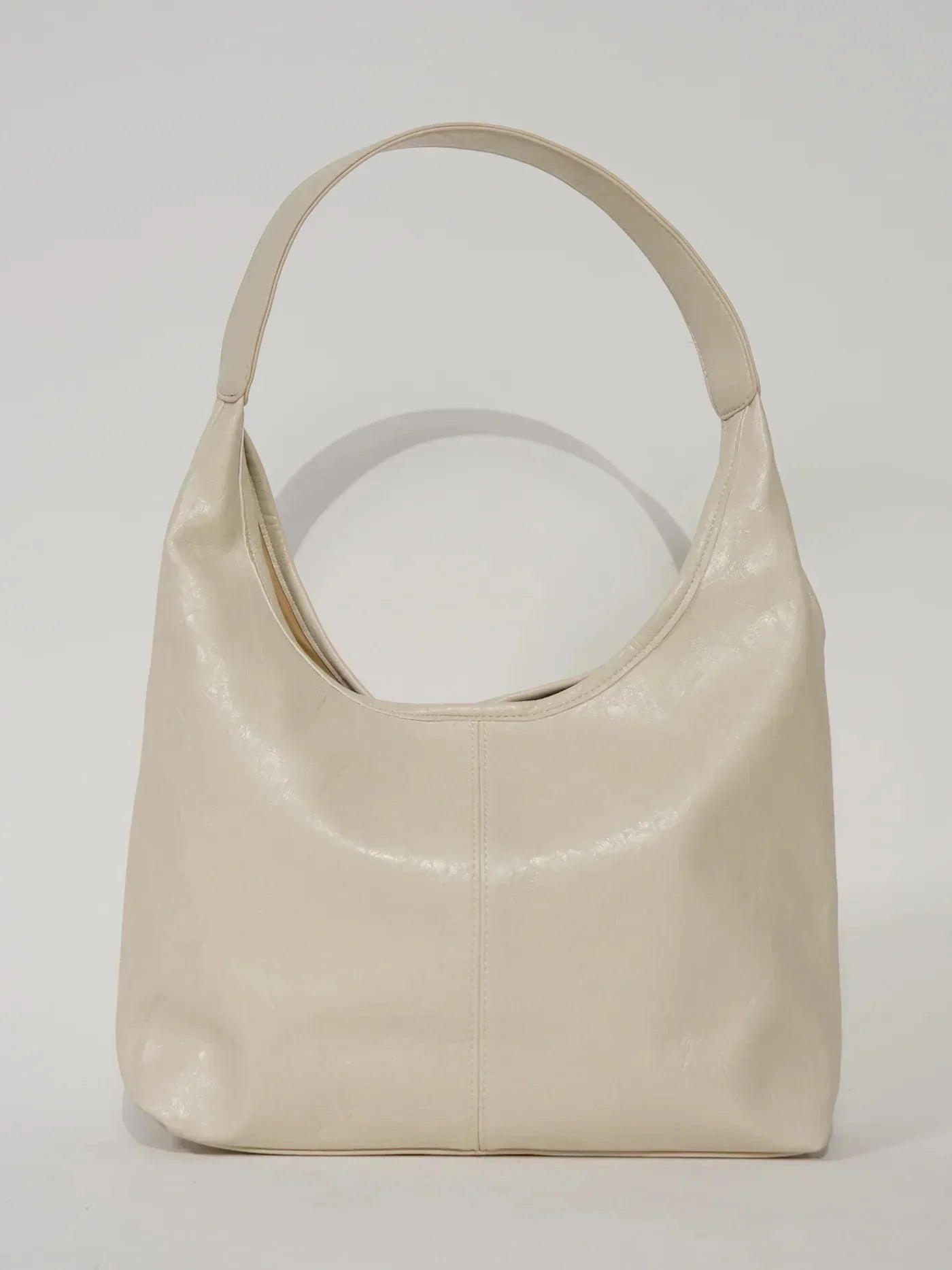 Tas Dames - Ruime Hobo met Open Top en Enkele Schouderband | Chique