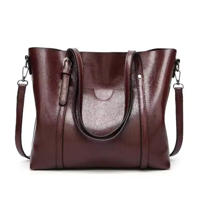 Tas Dames - Ruime Shopper met Dubbel Handvat en Afneembare Schouderriem | Chic