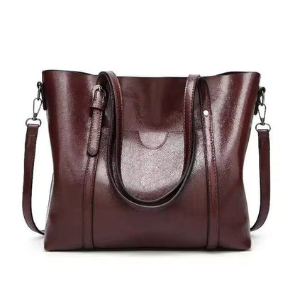 Tas Dames - Ruime Shopper met Dubbel Handvat en Afneembare Schouderriem | Chic