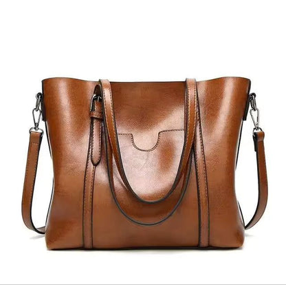 Tas Dames - Ruime Shopper met Dubbel Handvat en Afneembare Schouderriem | Chic