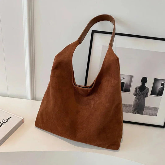 Tas Dames - Oversized Zachte Tote met Enkele Schouderriem | Casual