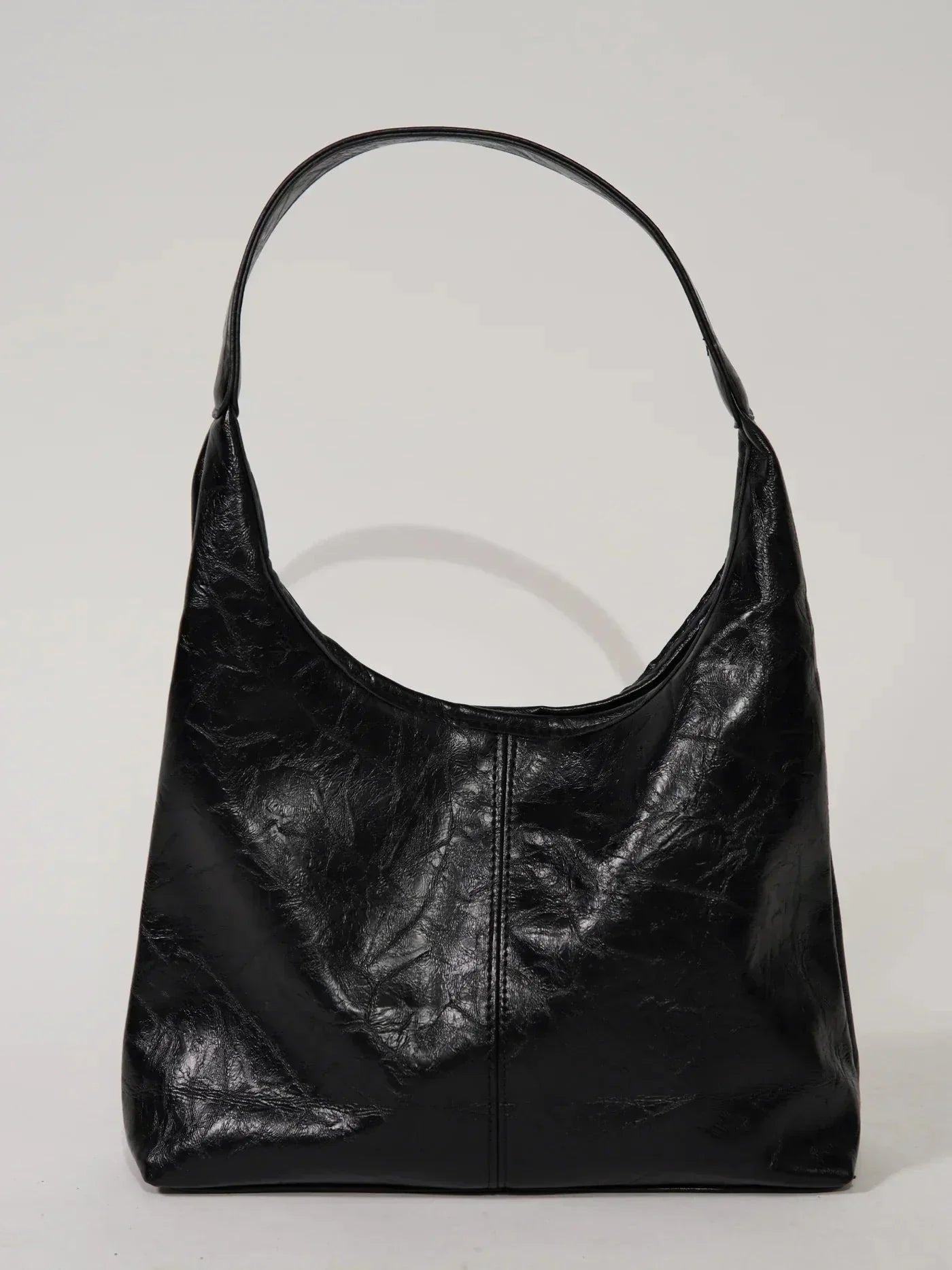 Tas Dames - Ruime Hobo met Open Top en Enkele Schouderband | Chique