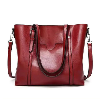 Tas Dames - Ruime Shopper met Dubbel Handvat en Afneembare Schouderriem | Chic