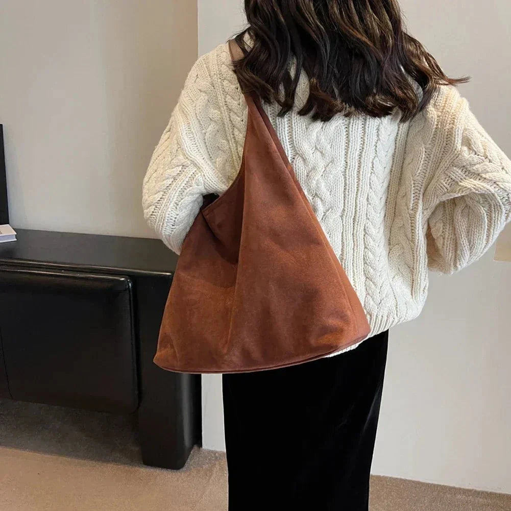 Tas Dames - Oversized Zachte Tote met Enkele Schouderriem | Casual