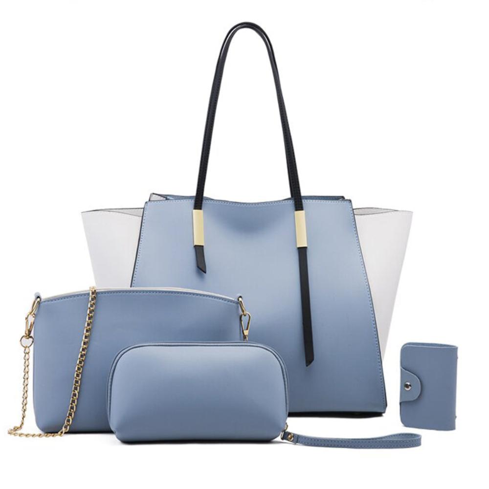 Tas Dames - 4-Delige Set met Shopper, Crossbody en Clutch | Chic