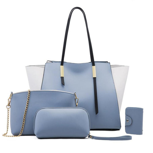 Tas Dames - 4-Delige Set met Shopper, Crossbody en Clutch | Chic