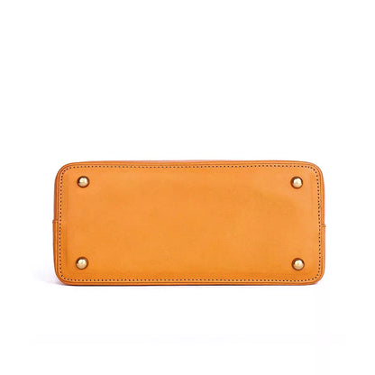 Tas Dames - Minimalistische Bucket Tas met Lange Band en Gouden Detail | Chic