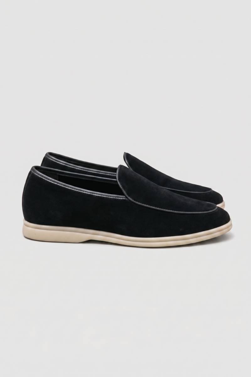 Loafers Heren - Klassiek | Comfortabele Slip-On Schoenen — Zwart