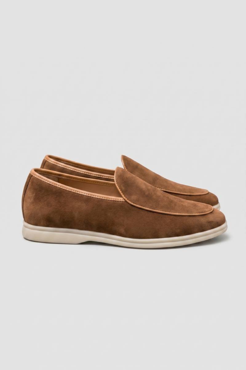 Loafers Heren - Klassiek | Comfortabele Slip-On Schoenen — Bruin