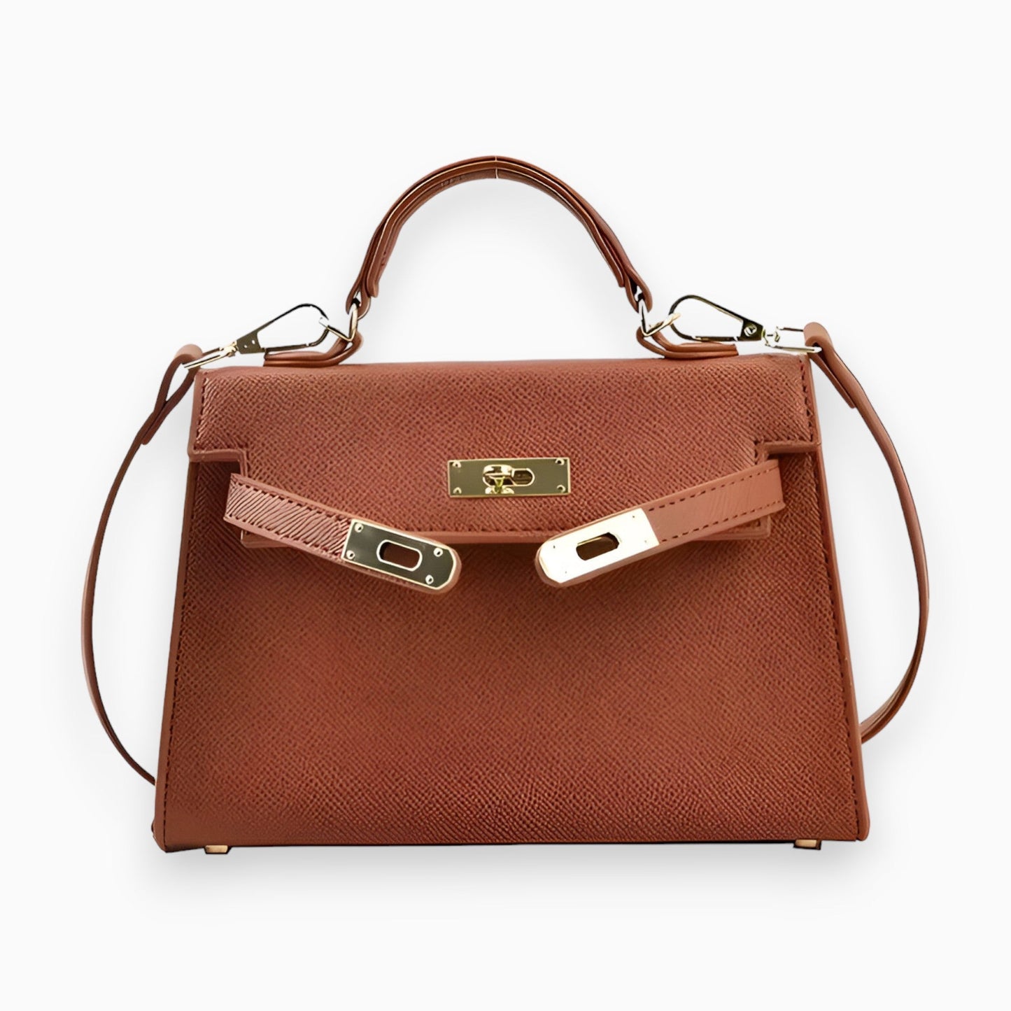 Tas Dames - Handtas met Gouden Sluiting | Chique