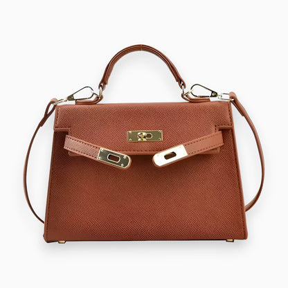 Tas Dames - Handtas met Gouden Sluiting | Chique