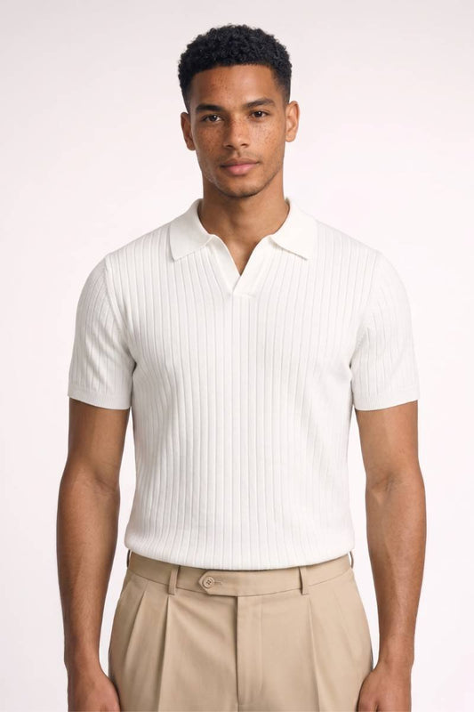 Polo Heren - Gestreept | Elegante Kraag