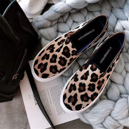 Sneakers Dames - Platte Instapper met Ronde Neus | Casual