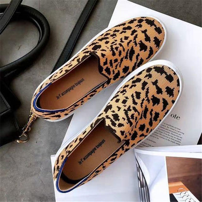 Sneakers Dames - Platte Instapper met Ronde Neus | Casual