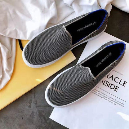 Sneakers Dames - Platte Instapper met Ronde Neus | Casual