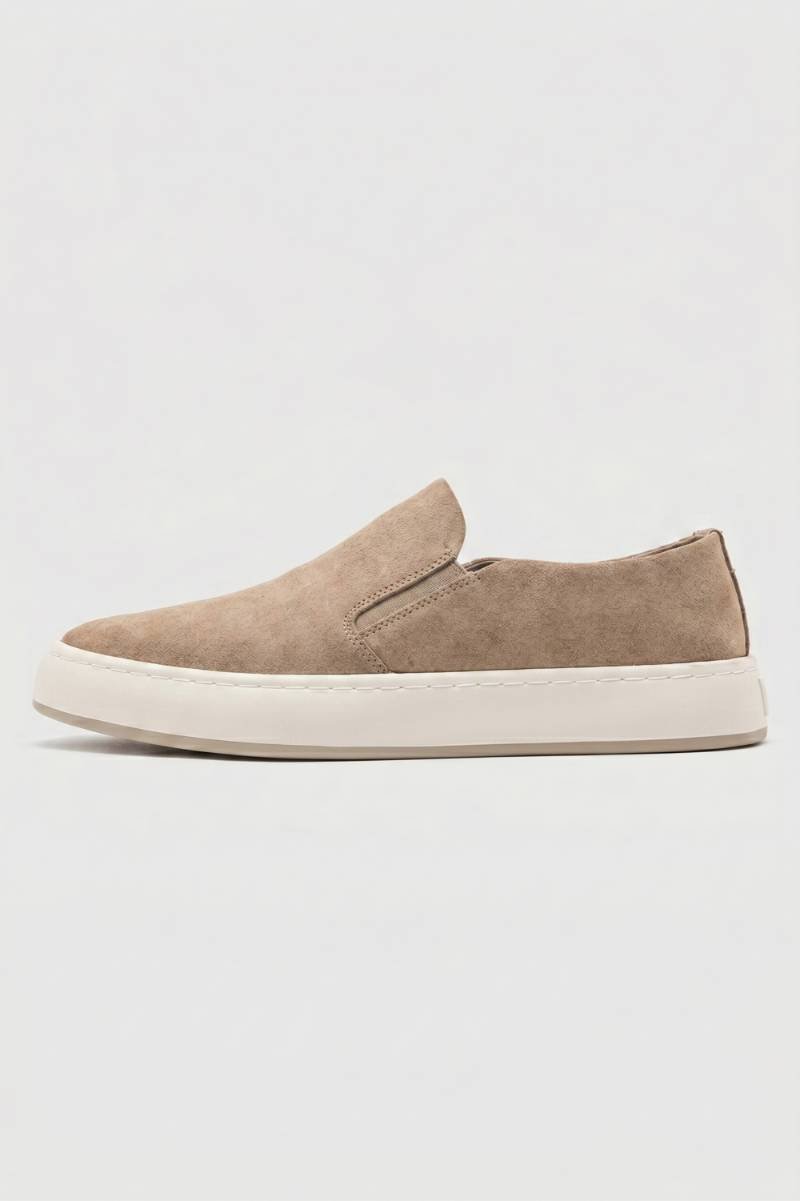 Slip-on Schoenen Heren - Minimalistisch | Comfort en Stijl — Taupe