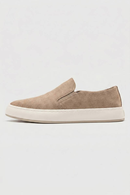 Slip-on Schoenen Heren - Minimalistisch | Comfort en Stijl — Taupe