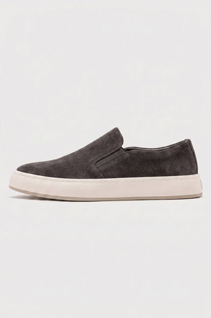 Slip-on Schoenen Heren - Minimalistisch | Comfort en Stijl — Donkergrijs