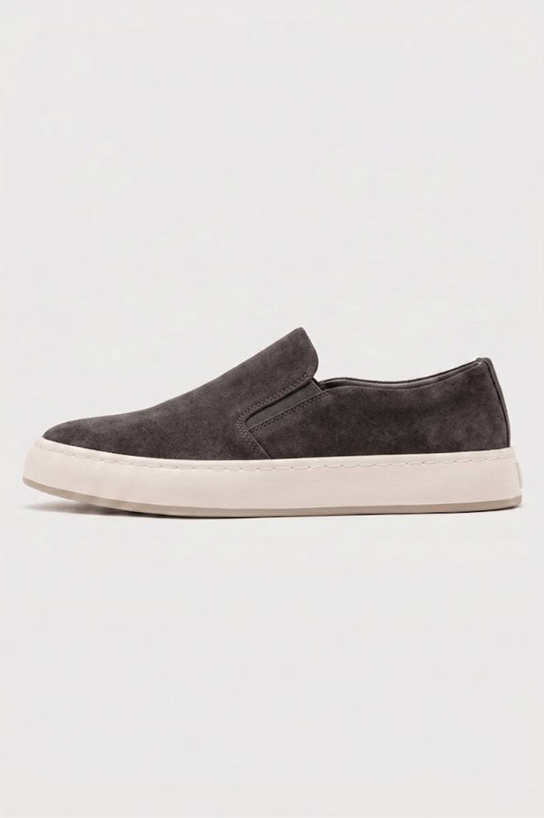 Slip-on Schoenen Heren - Minimalistisch | Comfort en Stijl — Donkergrijs