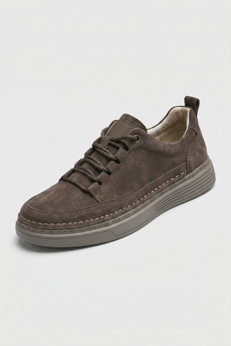 Sneakers Heren - Casual | Veters met Dikke Zool — Donkerbruin