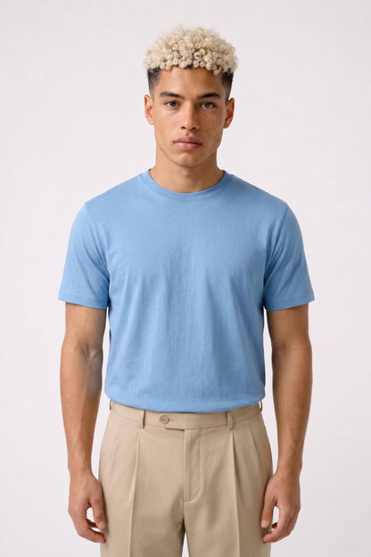 T-Shirt Heren - Casual Ronde Hals | Korte Mouwen Basic