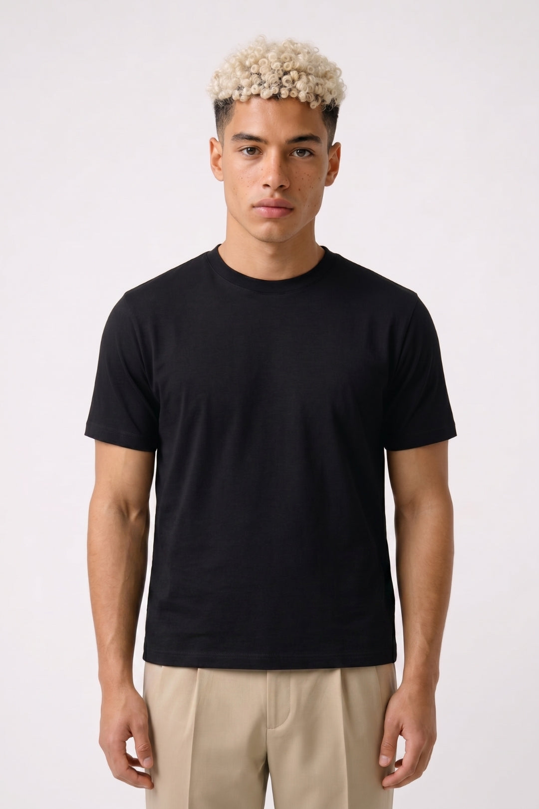 T-Shirt Heren - Casual Ronde Hals | Korte Mouwen Basic