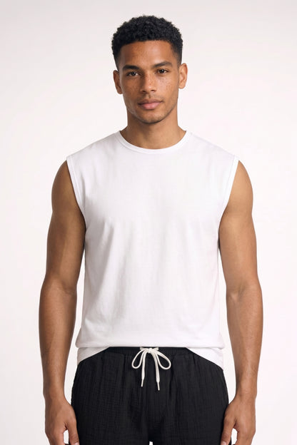 Tanktop Heren - Mouwloos | Oversized Pasvorm