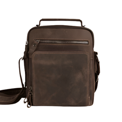 Tas Heren - Stoere Crossbody met Drie Vakken en Verstelbare Band | Casual
