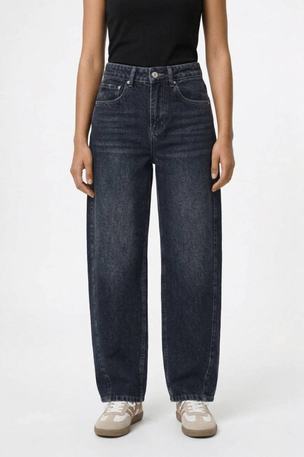 Wijde Jeans Dames - Relaxed | Hoge Taille & Rechte Pasvorm