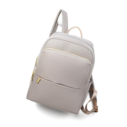 Rugzak Dames - Lichtgewicht Stijl met Dubbele Rits en Gouden Hardware | Casual