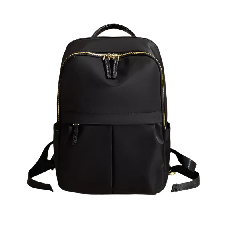 Rugzak Dames - Ruime Stijl met Dubbel Frontvak en Contrast Topgreep | Casual